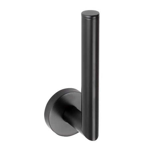 X-ROUND BLACK Ersatz-Toilettenpapierhalter, Schwarz matt