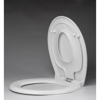 WC-Sitz mit integriertem Kinder-WC-Sitz, Soft Close, Easy Take, Weiß