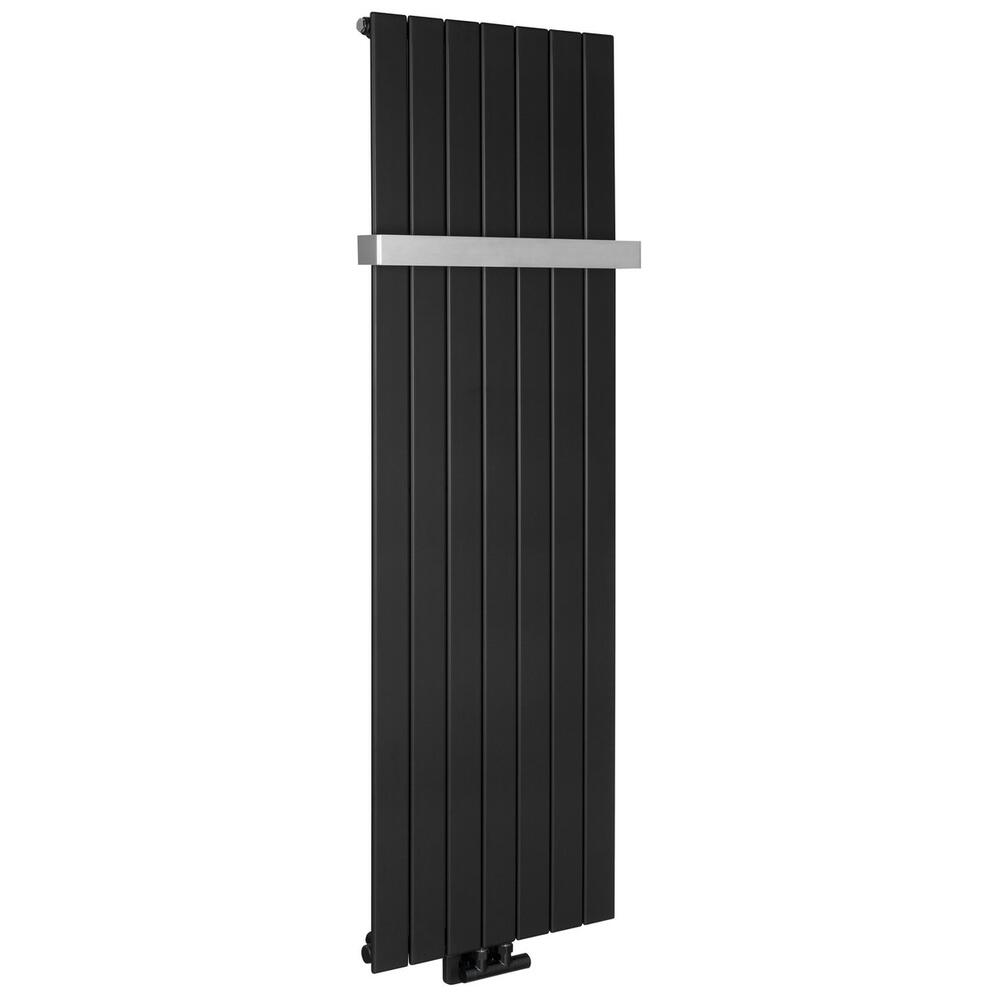 VERTIGO Badheizkörper 502x1800mm, 950W, Schwarz matt