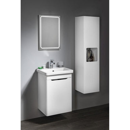 ELLA Unterschrank 46,5x65x38,5cm, 1x Tür, links, weiß