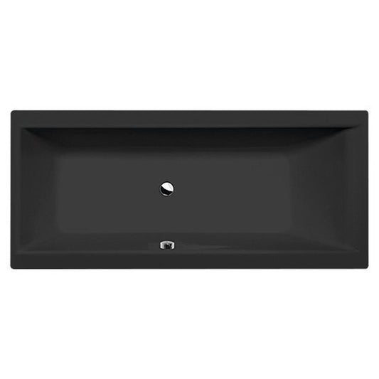 CLEO Rechteckwanne mit Füßen 180x80x48cm, schwarz matt