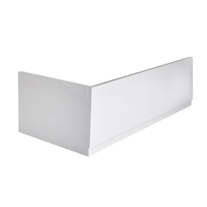 COUVERT 160 R, Frontschürze rechts, 160x52 cm, weiss