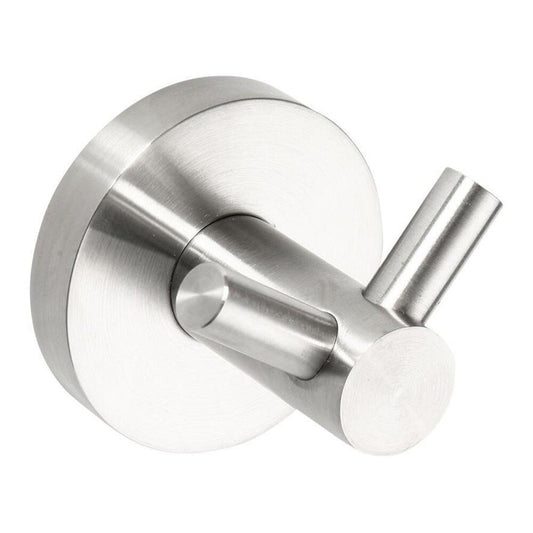 X-STEEL Doppelhaken, Edelstahl matt