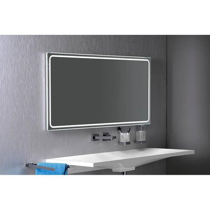 GEMINI II Spiegel mit LED Beleuchtung 120x60cm