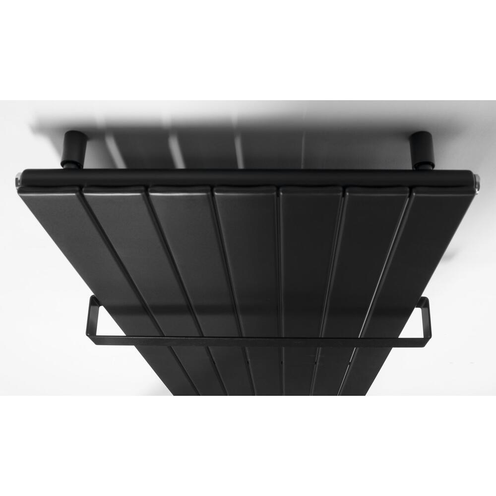VERTIGO Badheizkörper 502x1800mm, 950W, Schwarz matt