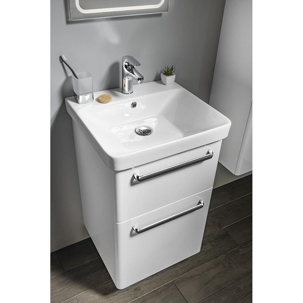 THEIA Unterschrank 46,4x70x44,2cm, 2x Schublade, weiß