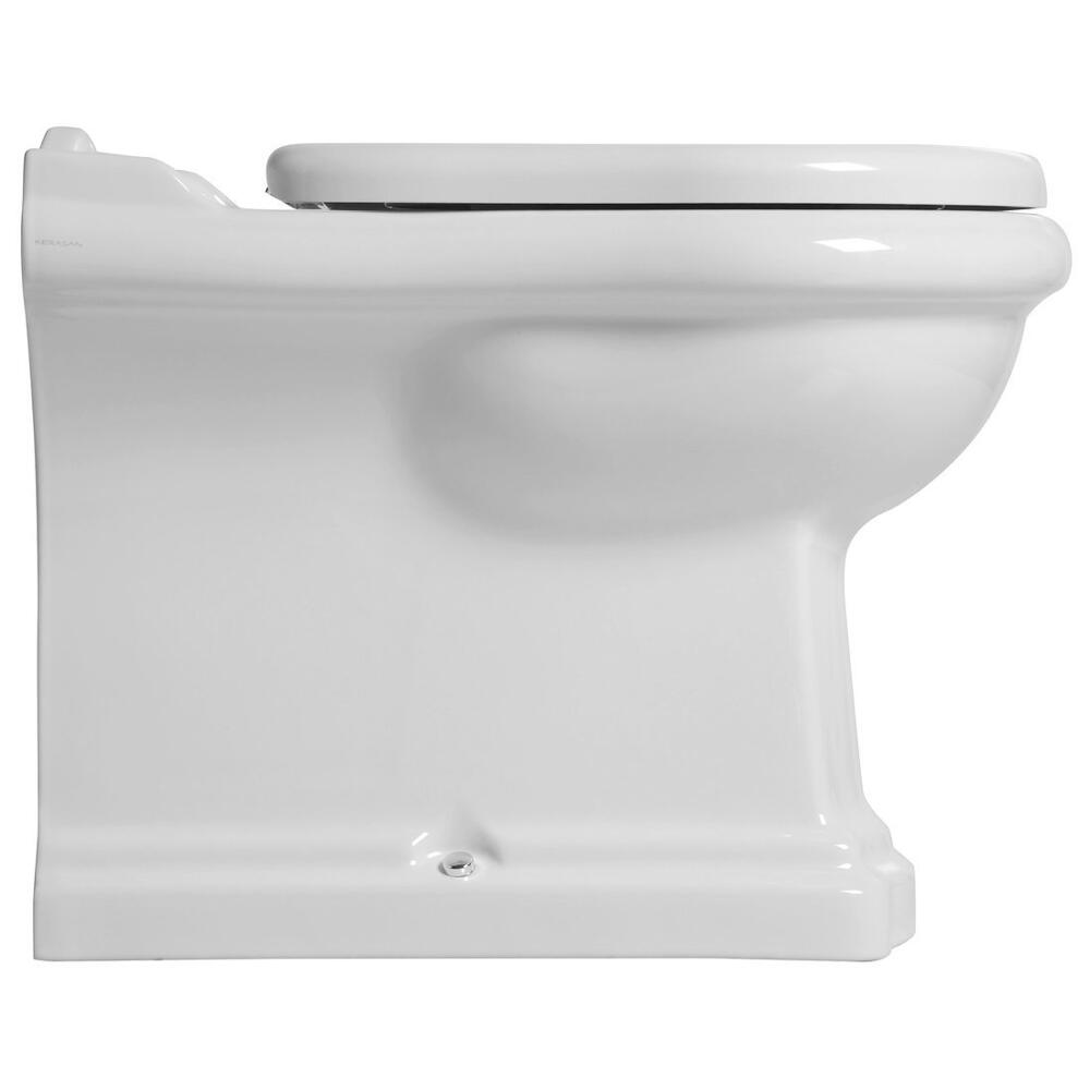 RETRO WC Becken 39x43x61cm, Abgang senkrecht/waagerecht, weiß
