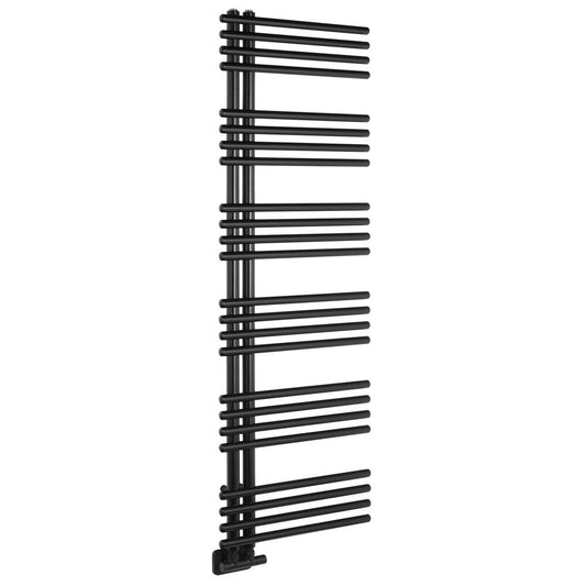 NYMPHA Badheizkörper 500x1520mm,600W, Schwarz matt