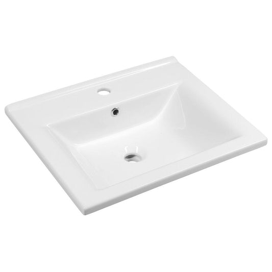 ZUNO 55 Keramik-Waschtisch 55x45cm, white