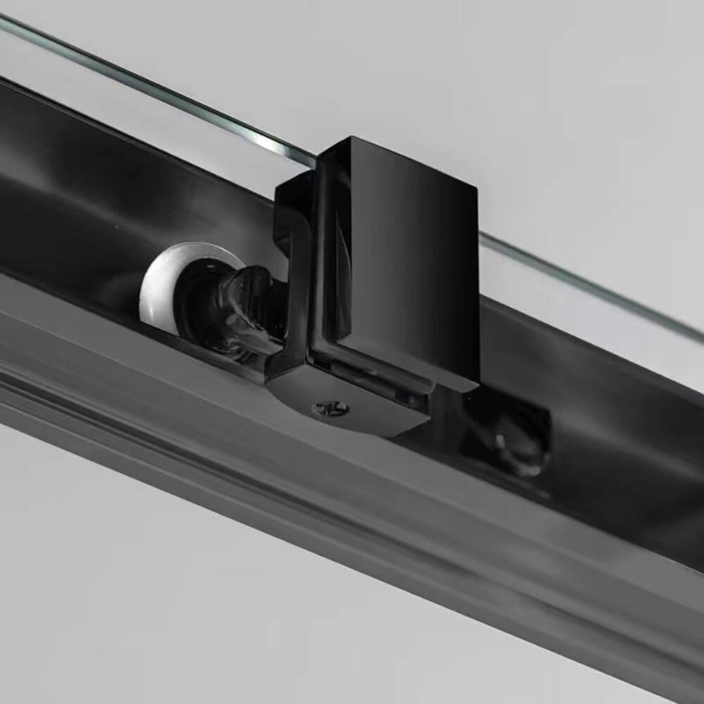 SIGMA SIMPLY BLACK Rechteck-Duschabtrennung 1200x1100 mm, L/R Variante, Eckeinstieg, Klarglas