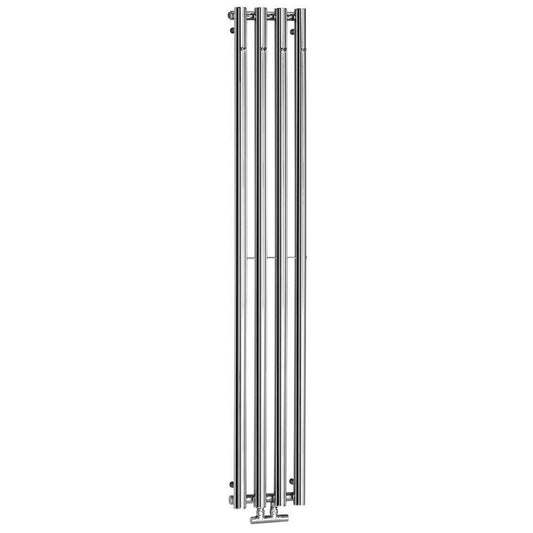 PILON Badheizkörper 270x1800mm, mit 4 Haken, Chrom