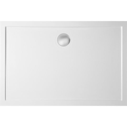 GALLET Gussmarmor-Duschwanne, Rechteck 120x80cm