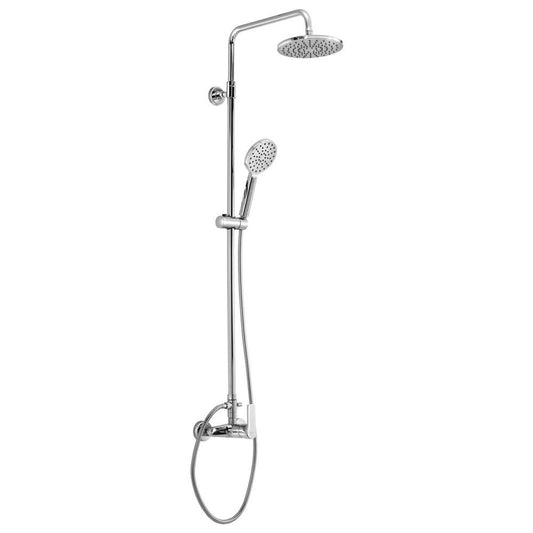 PAX Duschsäule mit Armatur, rund, Chrom