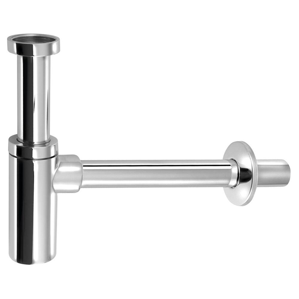 Waschtisch-Siphon 5/4", Durchmesser 32mm, rund, Chrom