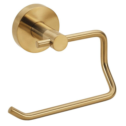 X-ROUND GOLD Toilettenpapierhalter, Gold matt