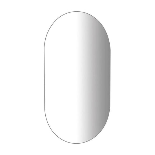 Spiegel mit Schnittkante 40x70cm, Oval, CU free