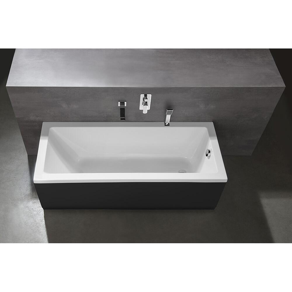 DOUBRAVA Rechteckwanne 160x70x41cm, ohne Füße, weiß