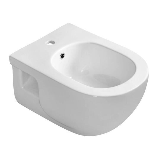 BRILLA Hänge-Bidet, 35,5x53cm, Weiß