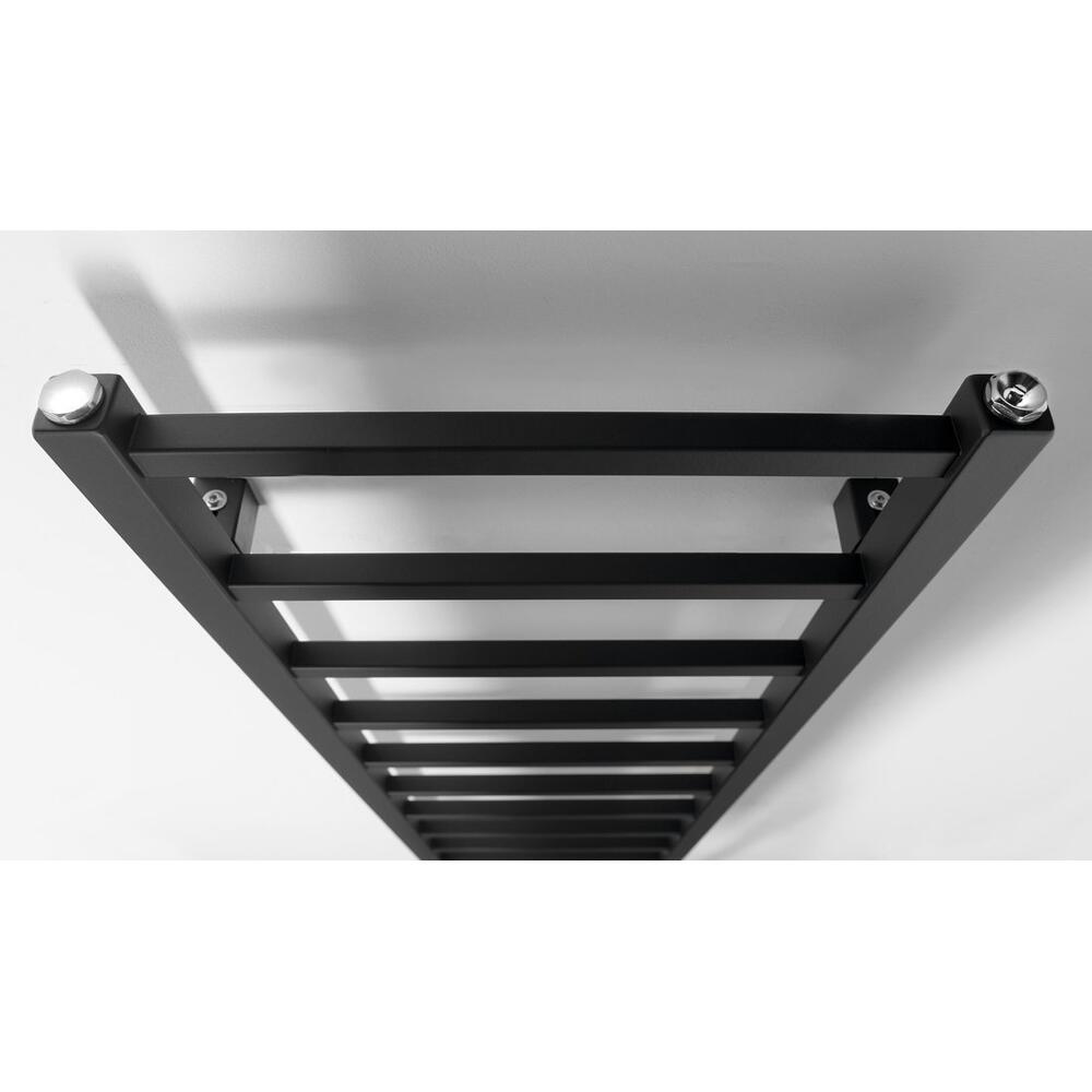 METRO LIGHT Badheizkörper 400x1500 mm, 300W,Schwarz matt
