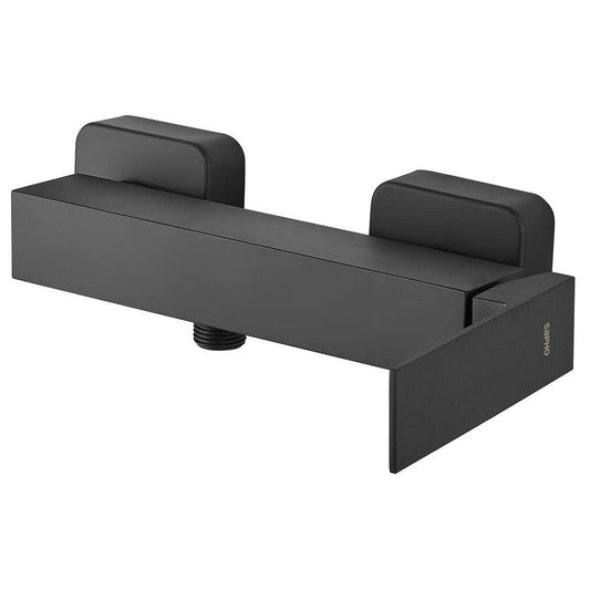SPECTRE Duscharmatur, schwarz matt