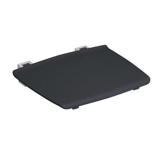 Duschklappsitz 32,5x32,5cm, dunkel grau