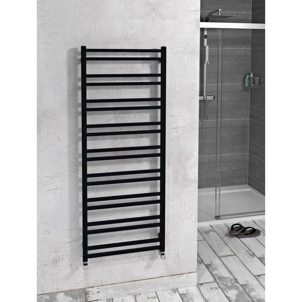 METRO DOS Badheizkörper 550x1430 mm, 500W,Schwarz matt
