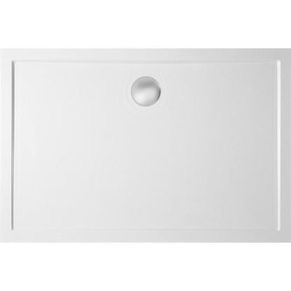 GALLET Gussmarmor-Duschwanne, Rechteck, 120x90cm