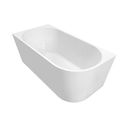 TIBERA L Eckbadewanne 140x70cm, weiß