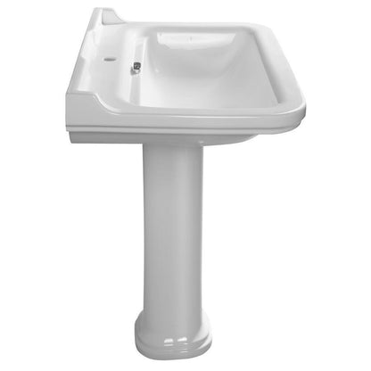 WALDORF Keramik-Waschtisch 80x55cm, weiß