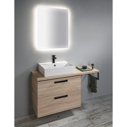 SISTEMA Keramik-Waschtisch 50x42cm, weiß