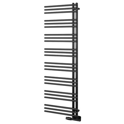 POSEIDON Badheizkörper 450x1540mm, Schwarz matt