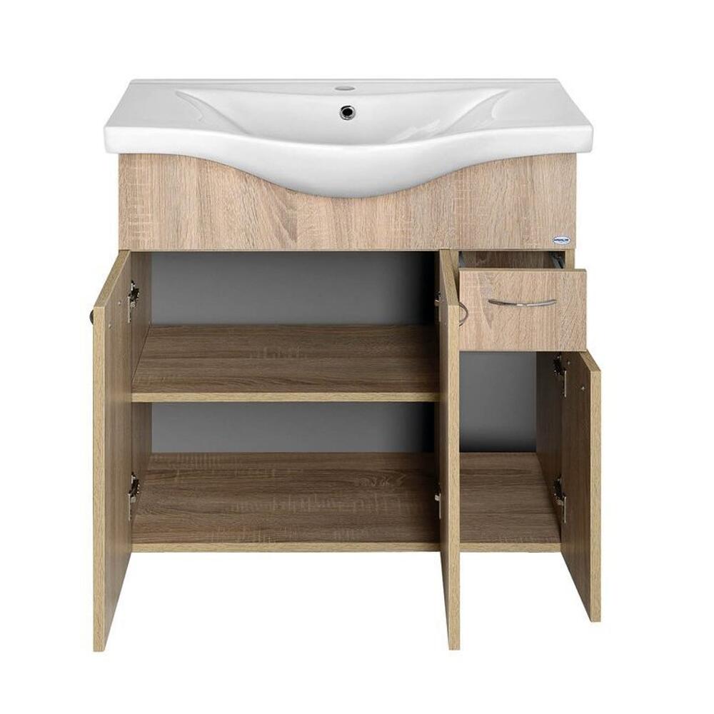 KERAMIA FRESH Unterschrank74,5x74x34,7cm, Eiche Hell