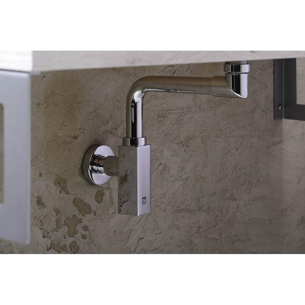 QUASAR Waschtisch-Siphon, Platzsparend, 5/4"-32mm, Chrom