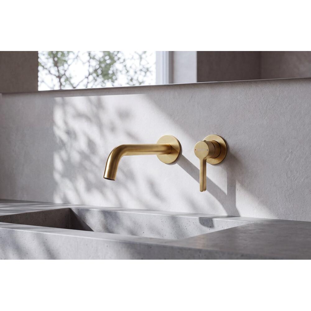 ICONIC 2Loch-Waschtischarmatur, Gold matt