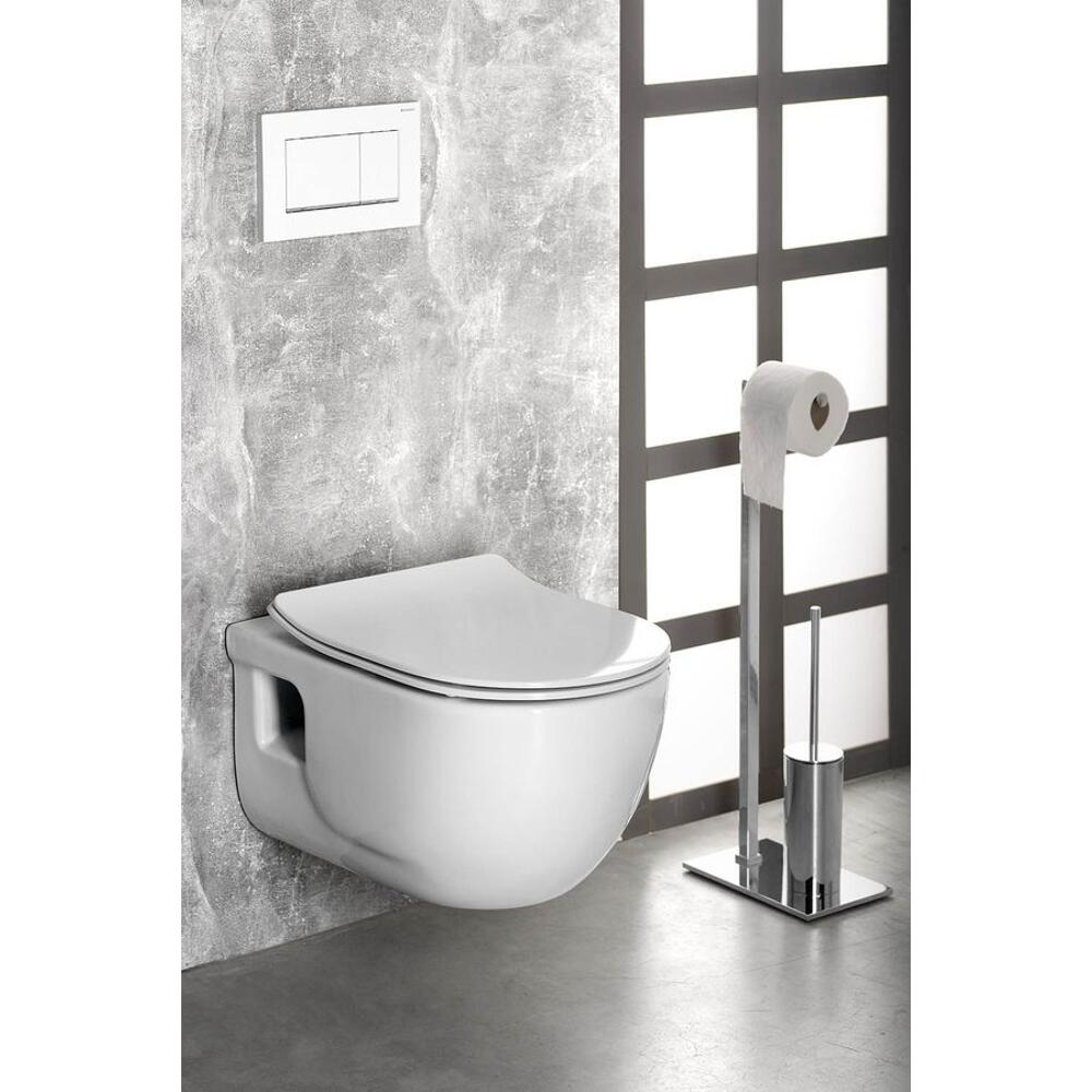 EDITA WC Sitz, SLIM, Soft Close, Easy Take, Weiß
