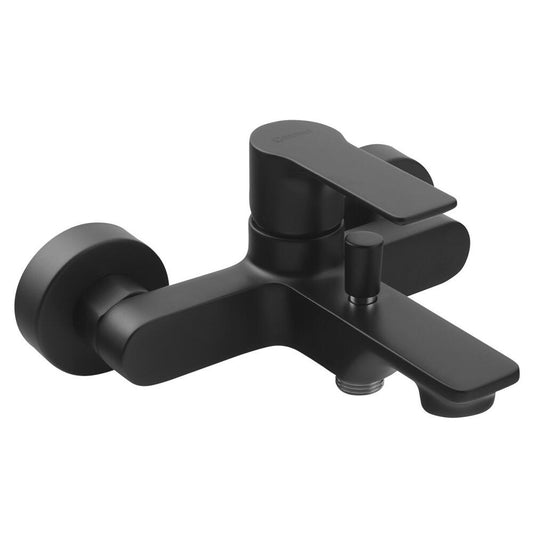PAX Wannenarmatur, schwarz matt