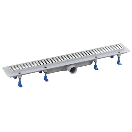 Bodenrinne mit Rost aus Edelstahl, L-810, DN50
