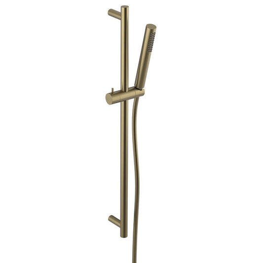 Duschset, 80cm, Gold matt
