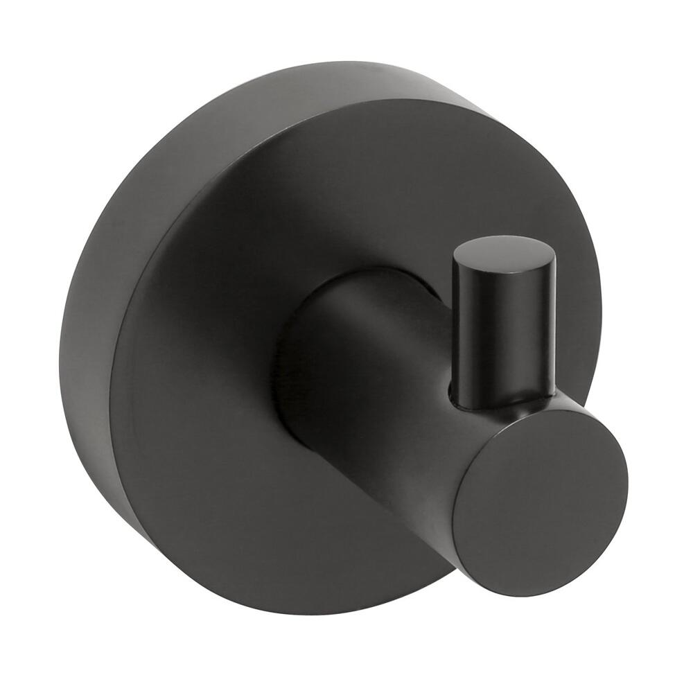 X-ROUND BLACK Haken, Schwarz matt