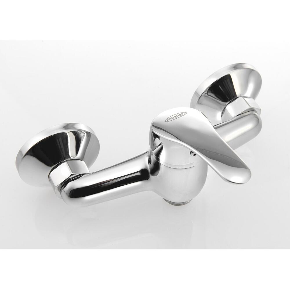 AQUALINE 35 Wand-Spültischarmatur 3/4", ohne Auslauf, Chrom