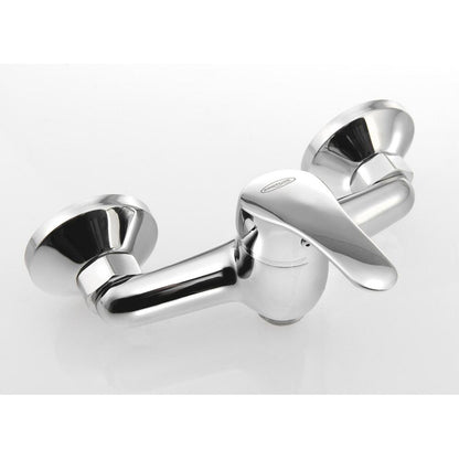 AQUALINE 35 Wand-Spültischarmatur 3/4", ohne Auslauf, Chrom