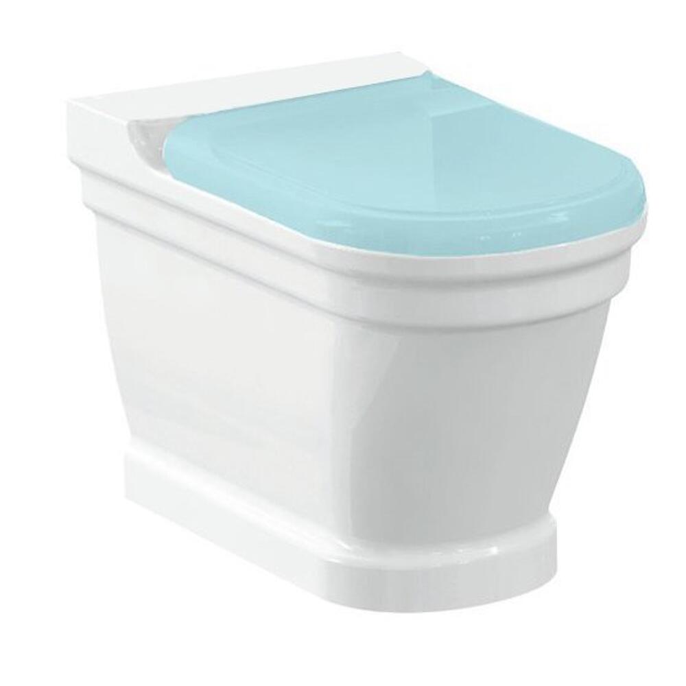 ANTIK Kombi-WC, Abgang waagerecht/senkrecht, 37x63cm, weiss