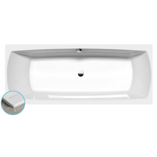 LILY SLIM Rechteckwanne mit Füßen 170x70x39cm, weiß