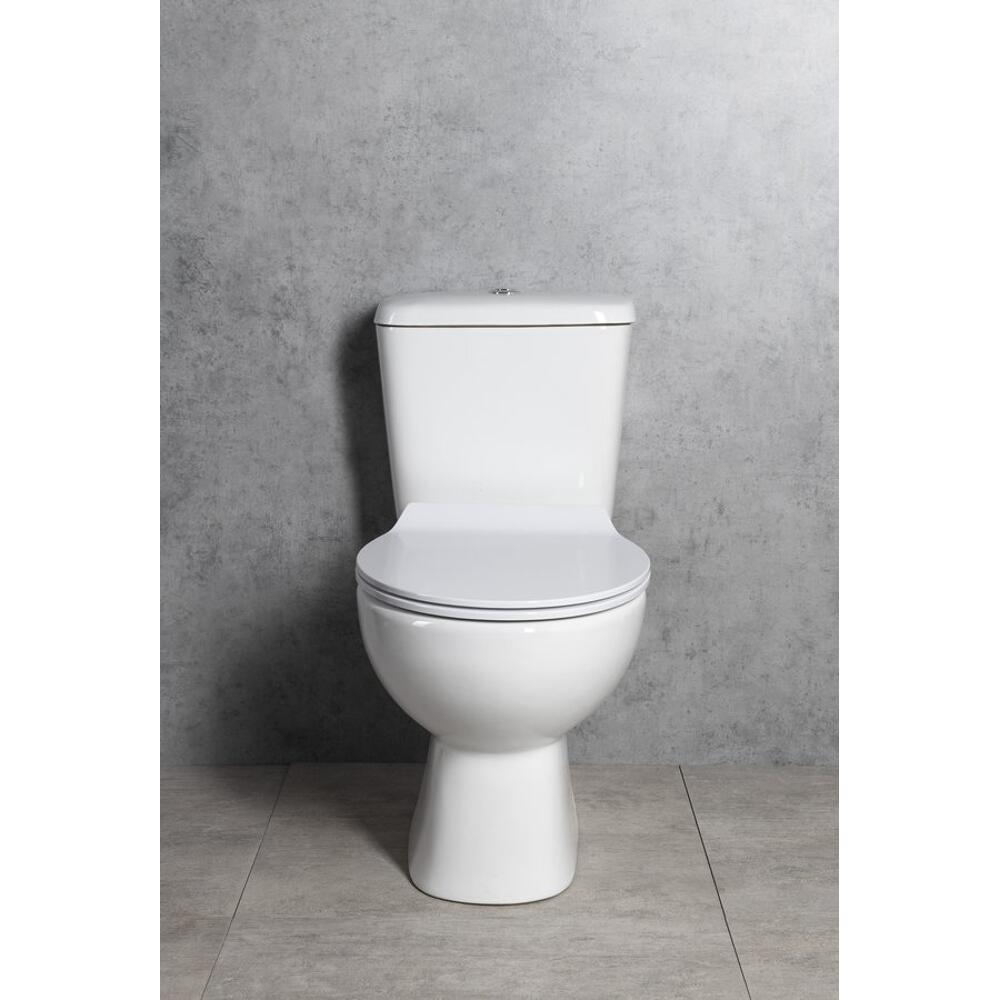 MANUEL Kombi-WC, Abgang senkrecht, weiß