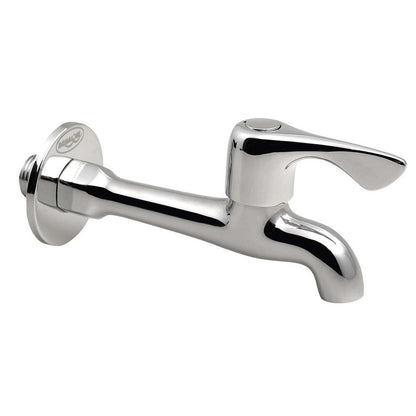 Wandventil 1/2", lang, Chrom