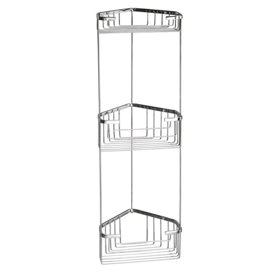 SMART Eckregal 3-Fach, 175x590x175mm, Chrom