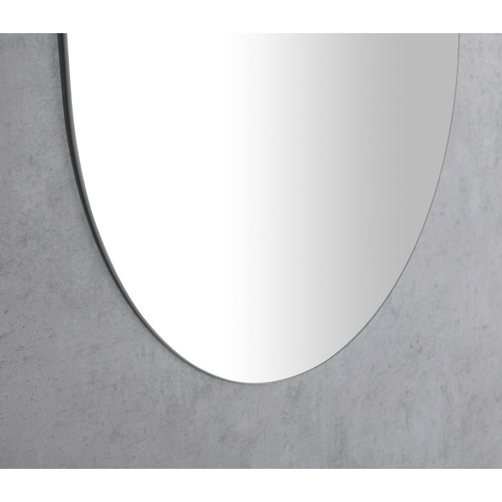Spiegel mit Schnittkante 50x85cm, Oval, CU free