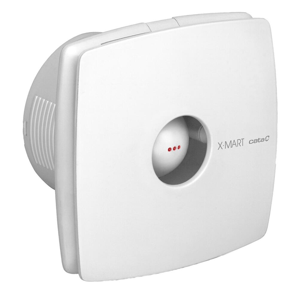 X-MART 10 Axial-Badlüfter, 15W, Rohrleitung 100mm, weiß