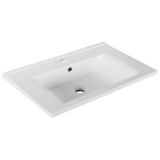 ZUNO 65 Keramik-Waschtisch 65x45cm, weiss