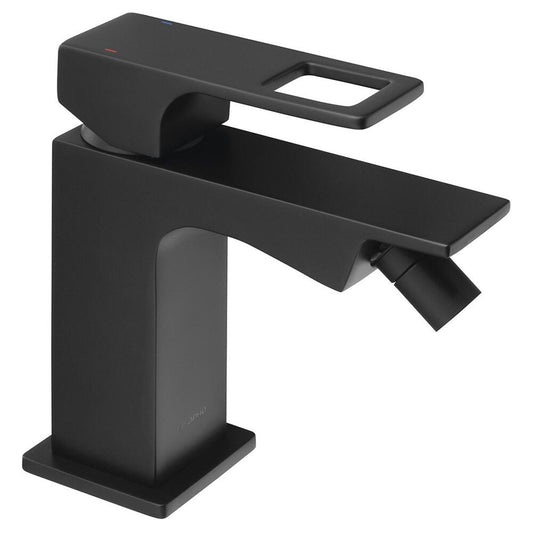 FORATA Bidetarmatur, schwarz matt